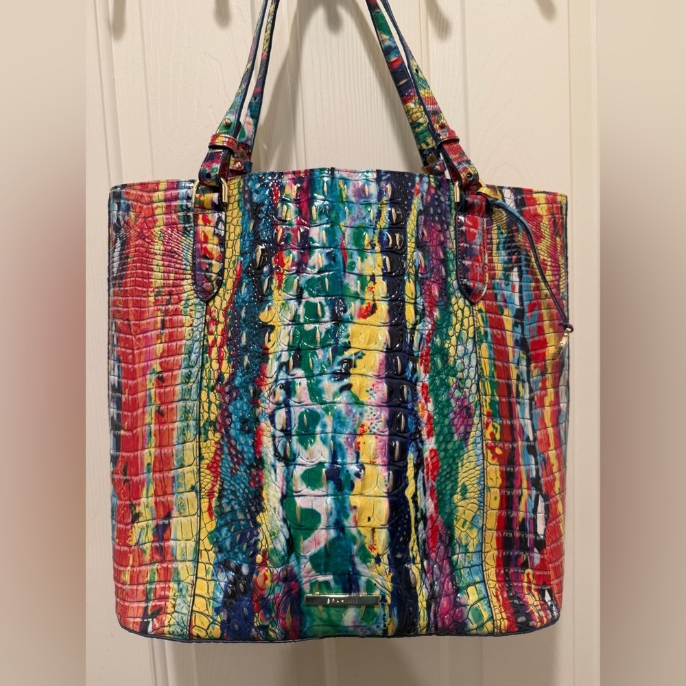 Brahmin Abigail Energy Melbourne Tote like new